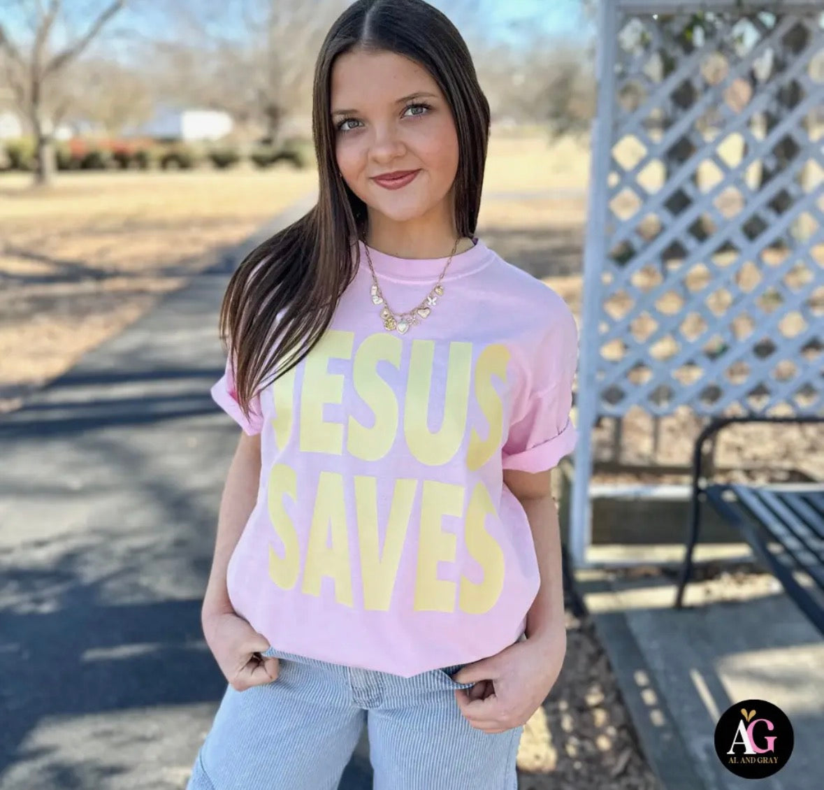 Jesus Saves- Blossom